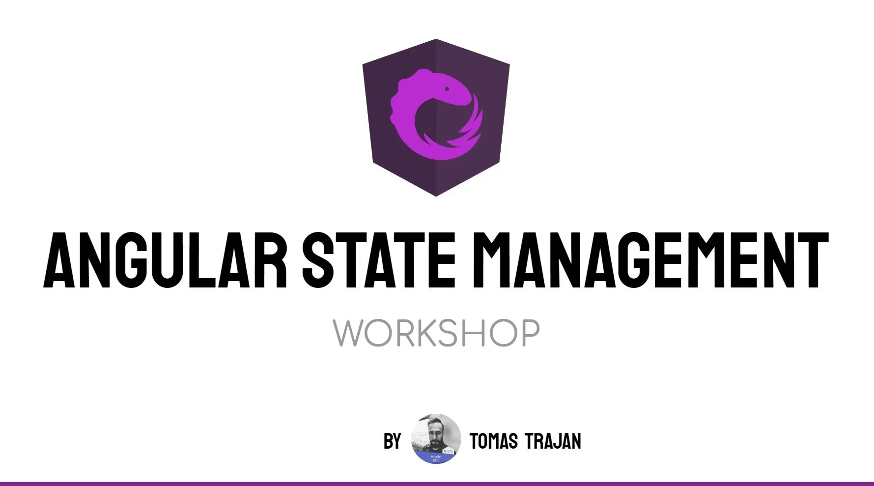 Angular State Management Workshop